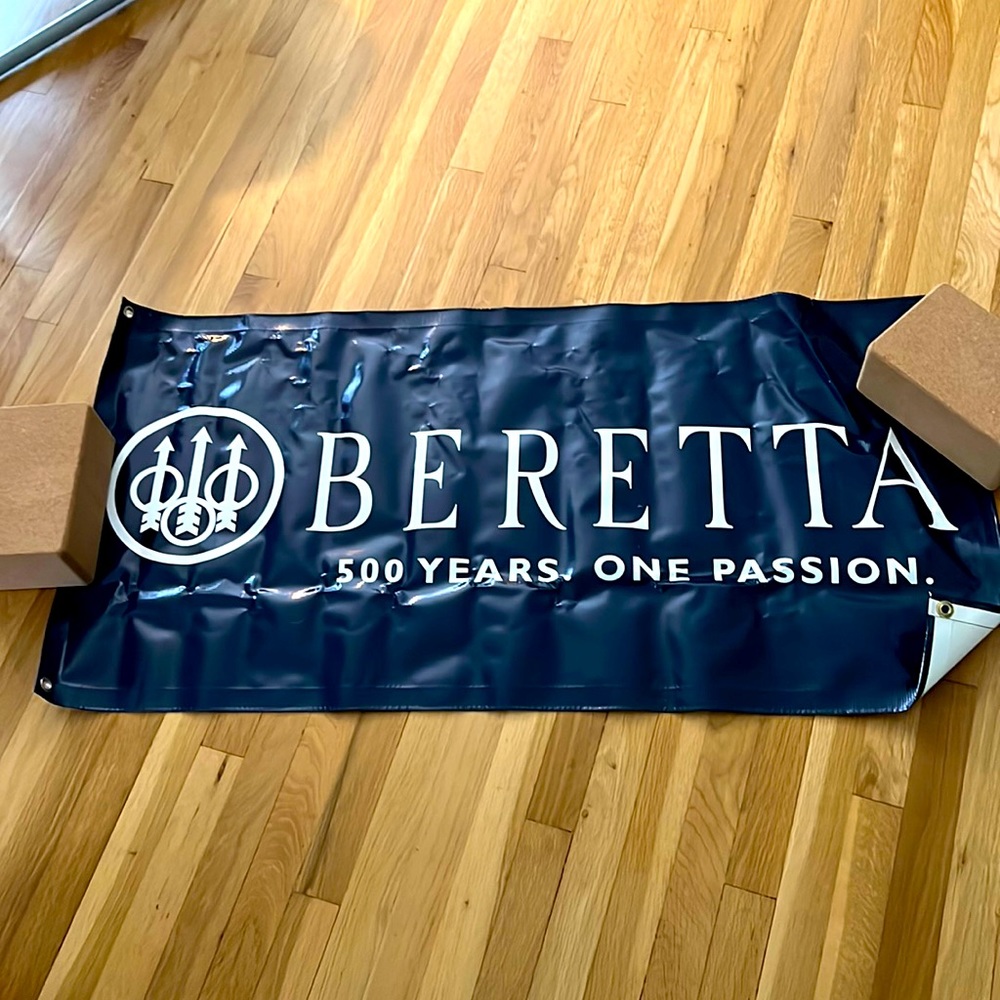 Beretta advertising sign